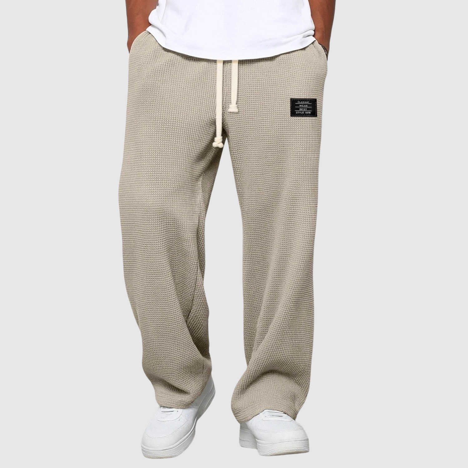Mathis - Pantalons masculins décontractés à coupe large