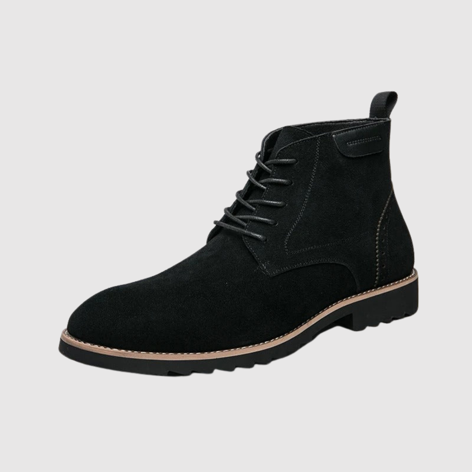 Radim – Chaussures en cuir à lacets en daim