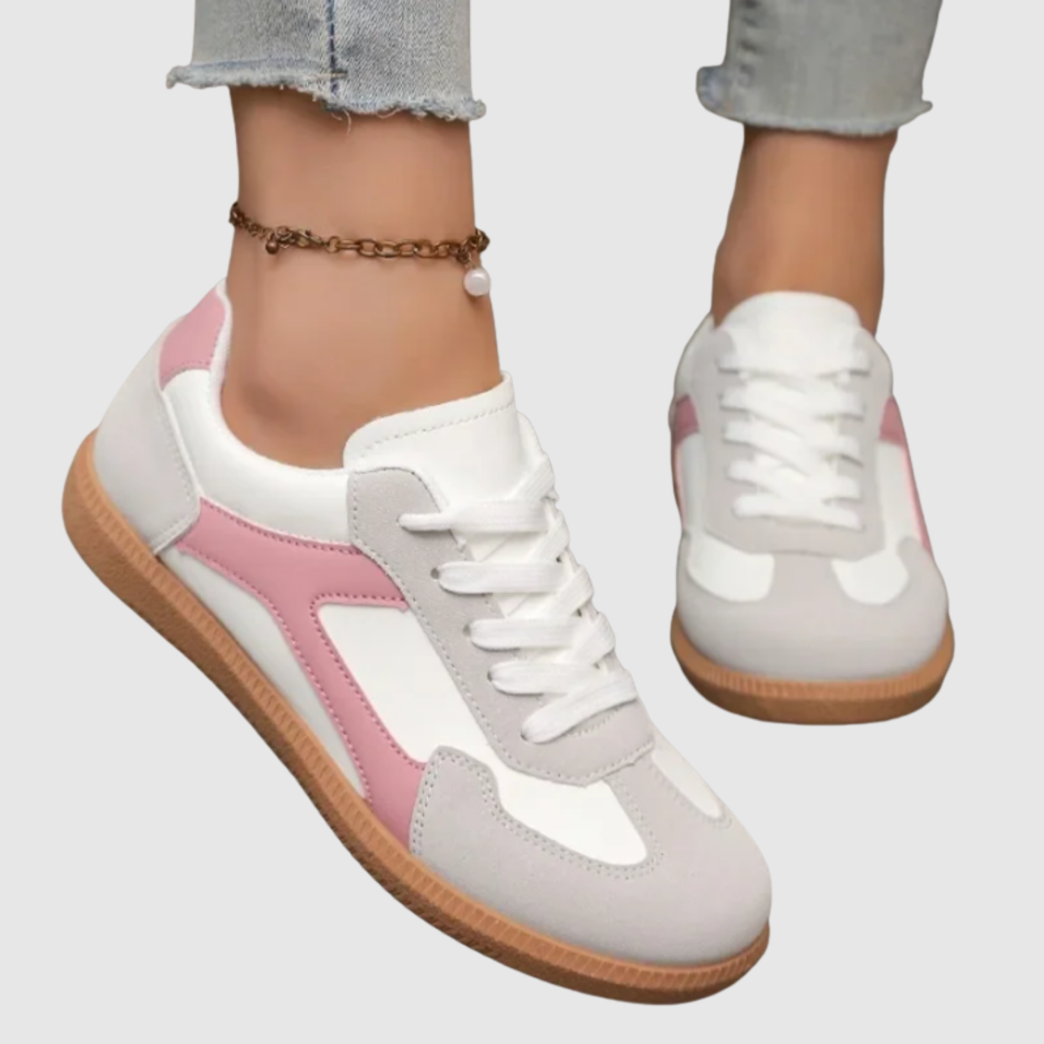 Clara – Baskets avec des détails contrastés