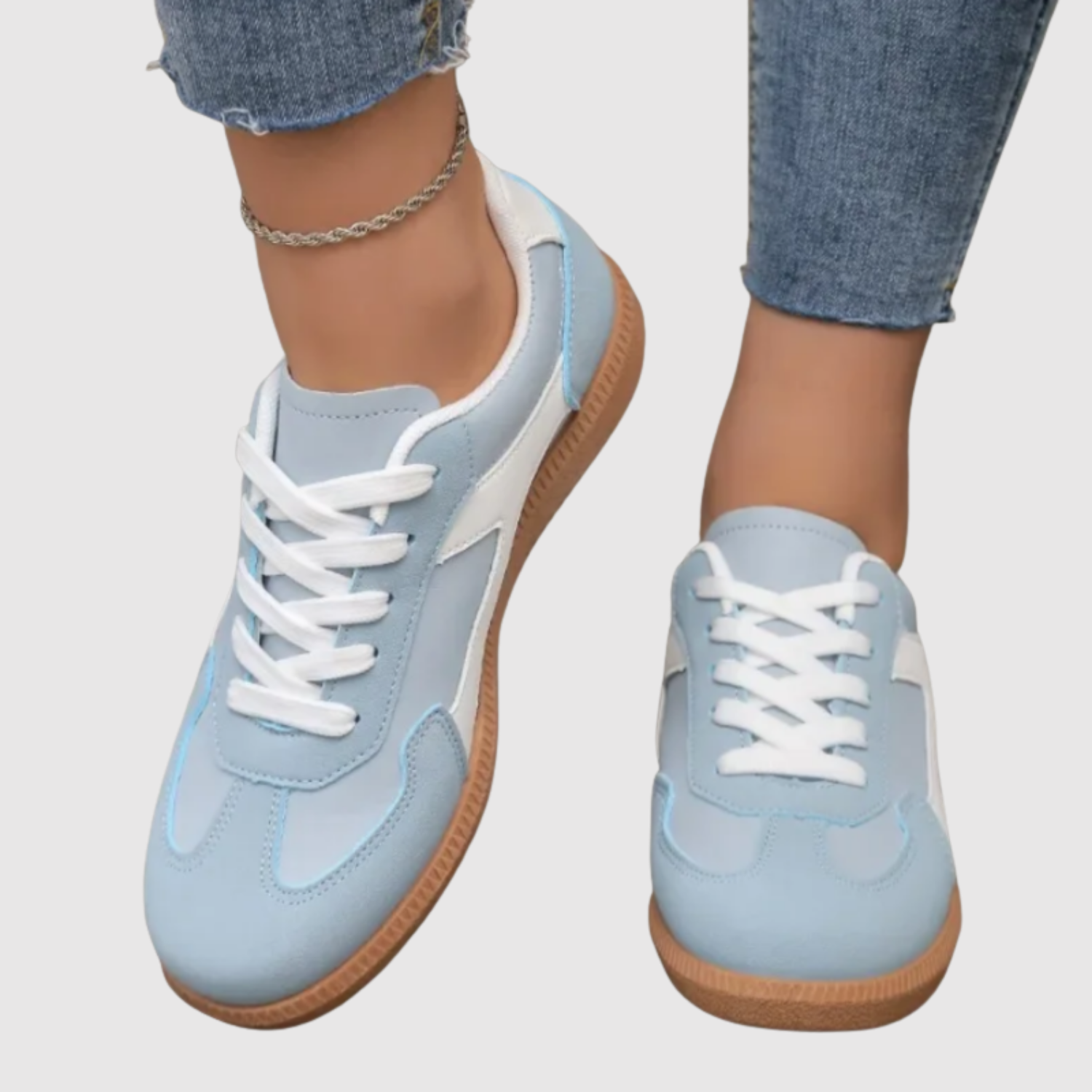 Clara – Baskets avec des détails contrastés