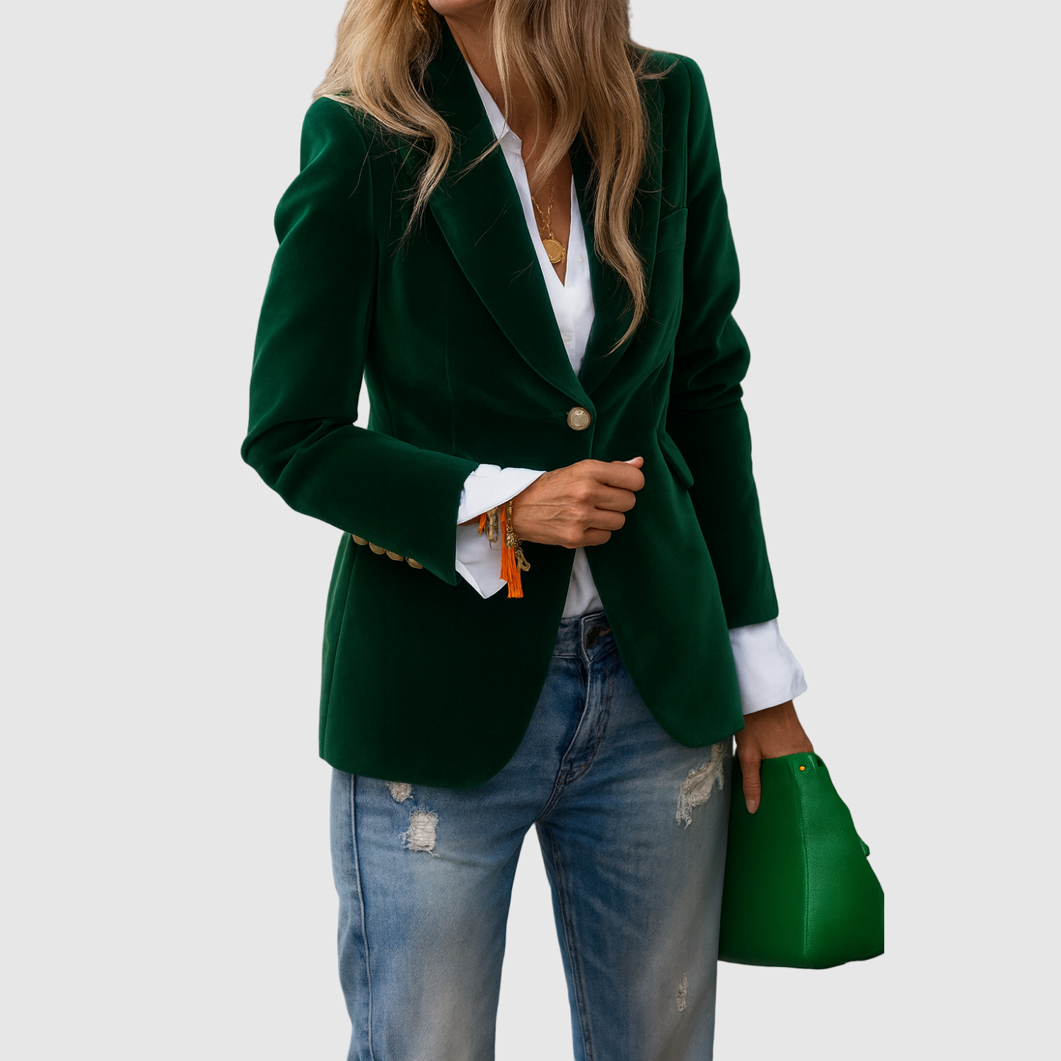 Silvie – Veste cintrée au design intemporel