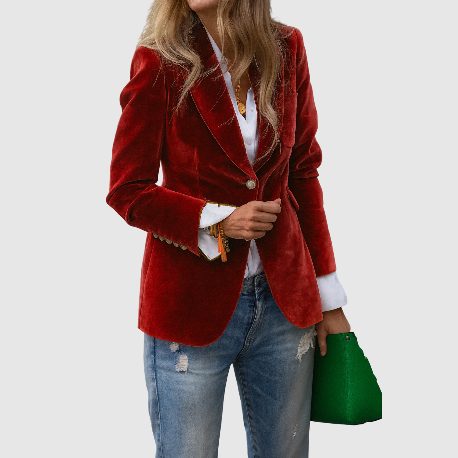 Silvie – Veste cintrée au design intemporel