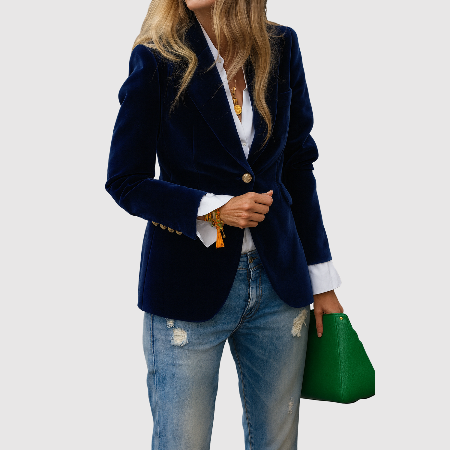 Silvie – Veste cintrée au design intemporel