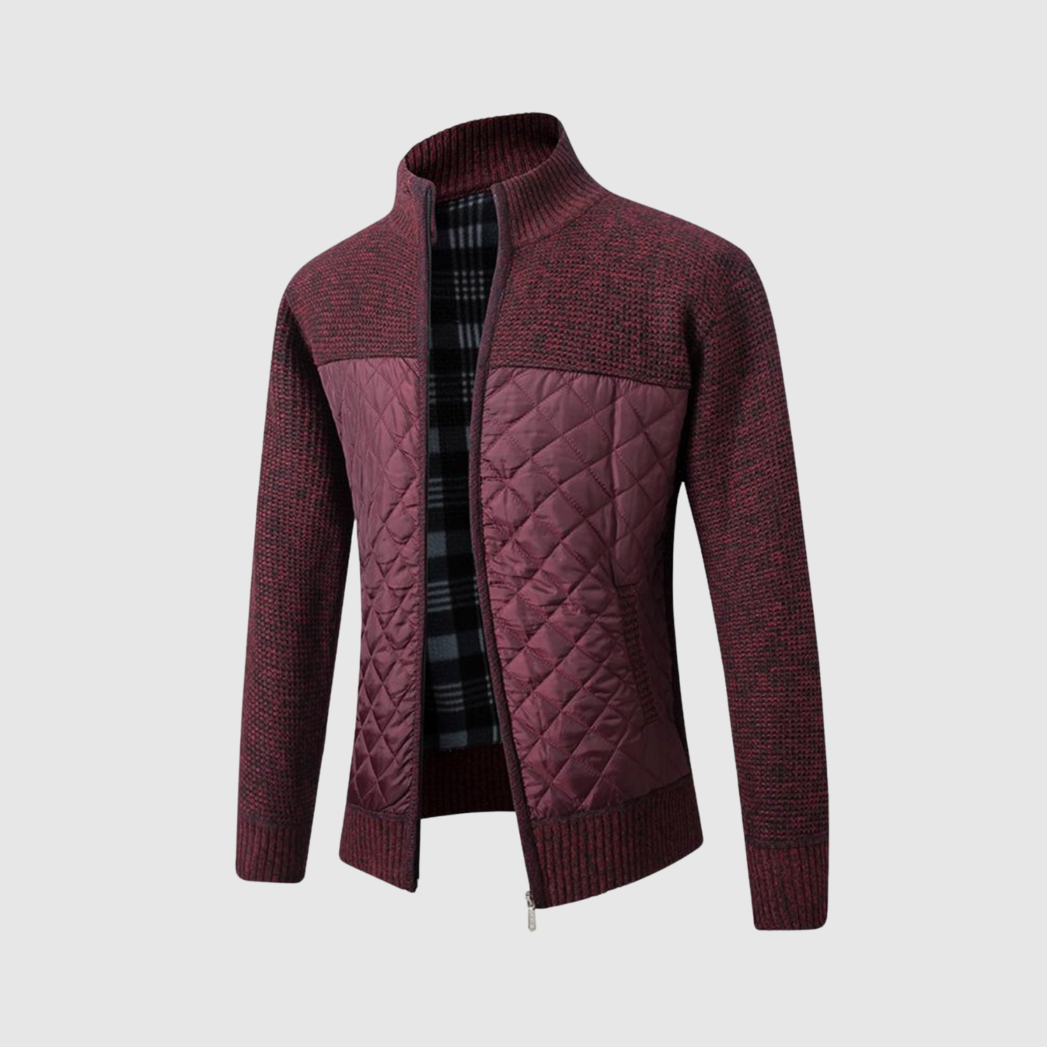 Šimon – Veste masculine élégante avec des détails tissés