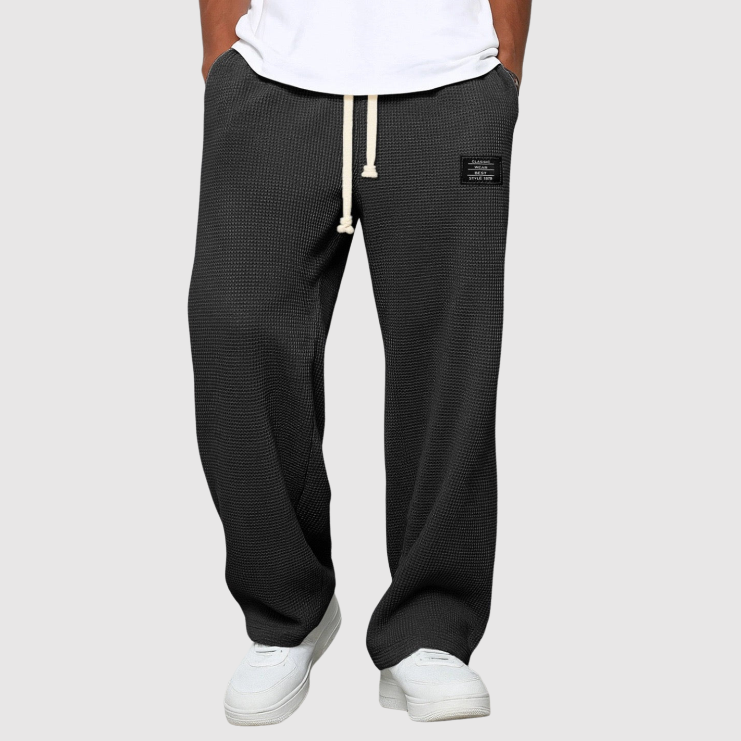 Mathis - Pantalons masculins décontractés à coupe large