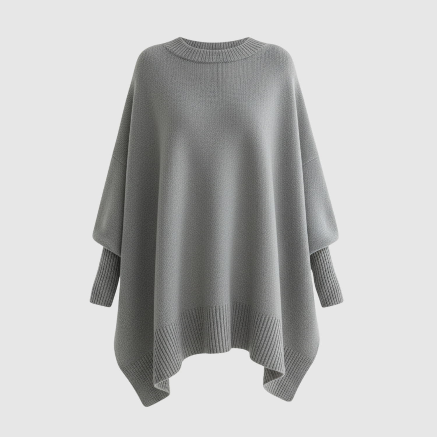 Amelia - Poncho tressé élégant avec une ligne moderne