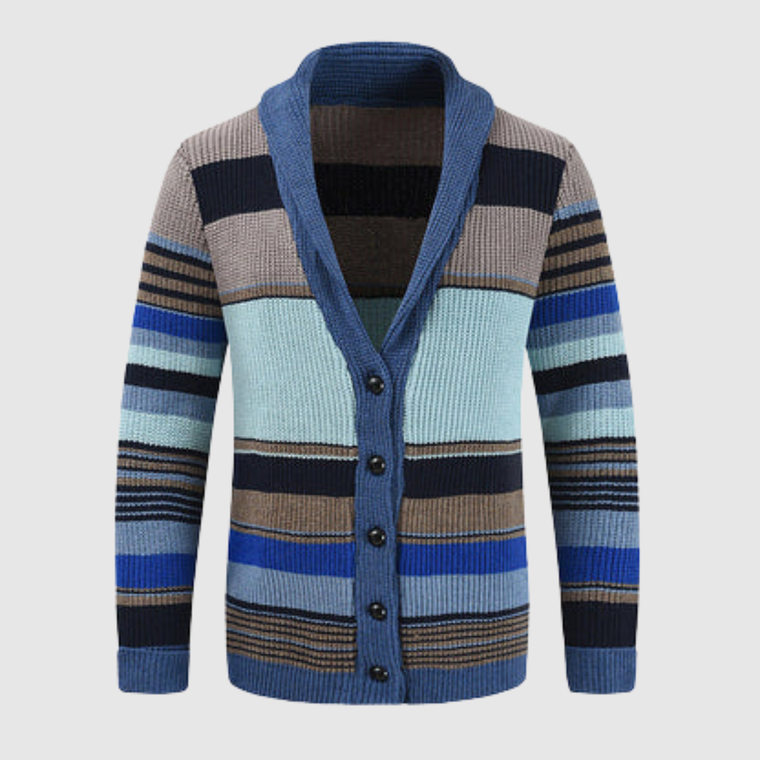 Šimon - Cardigan en tricot coloré de style vintage