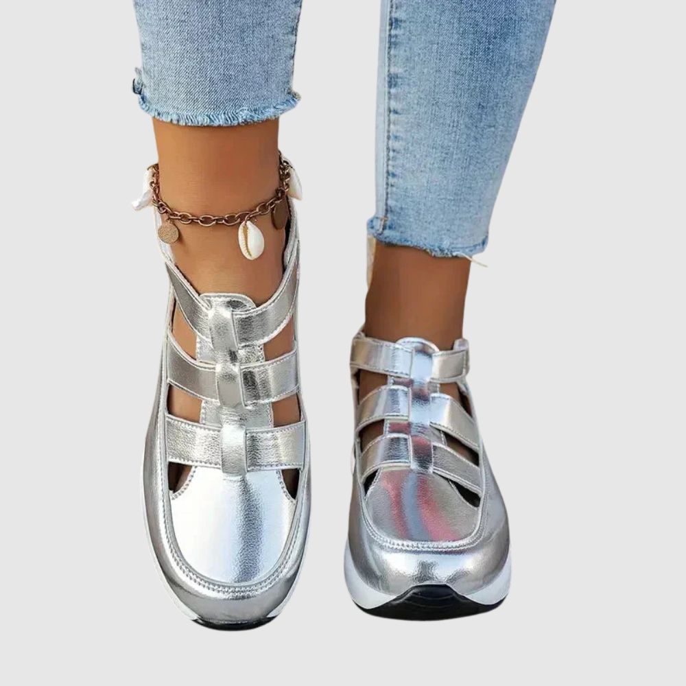 Anna – Baskets orthopédiques ouvertes au design moderne