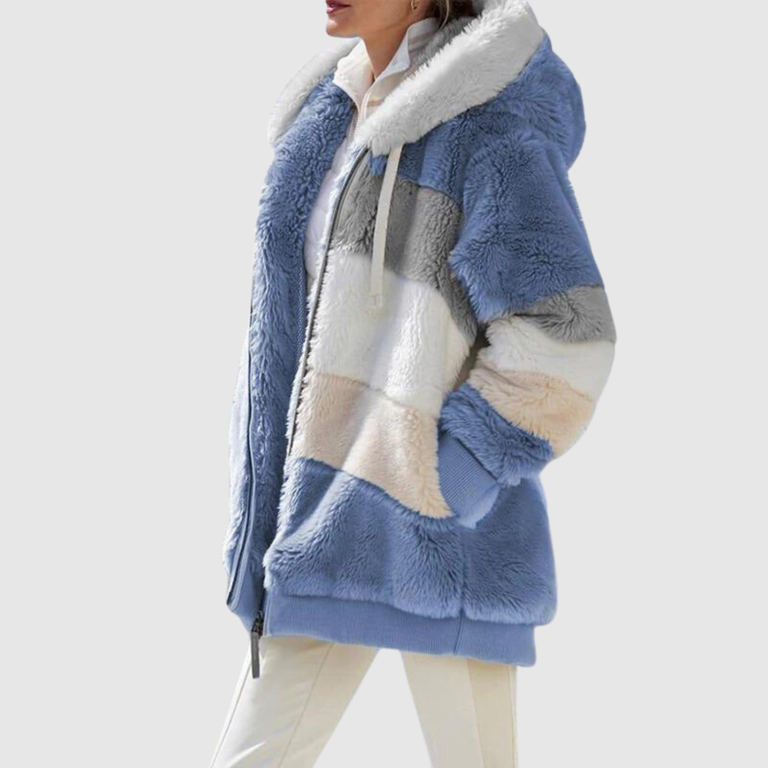Jelena - Manteau d'hiver confortable et moderne