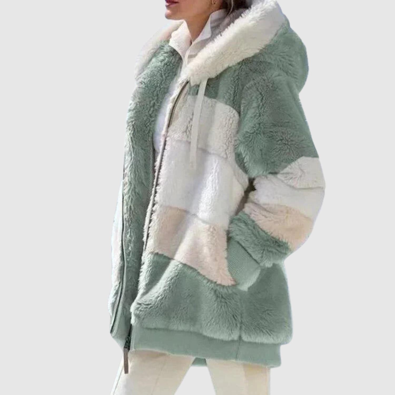 Jelena - Manteau d'hiver confortable et moderne