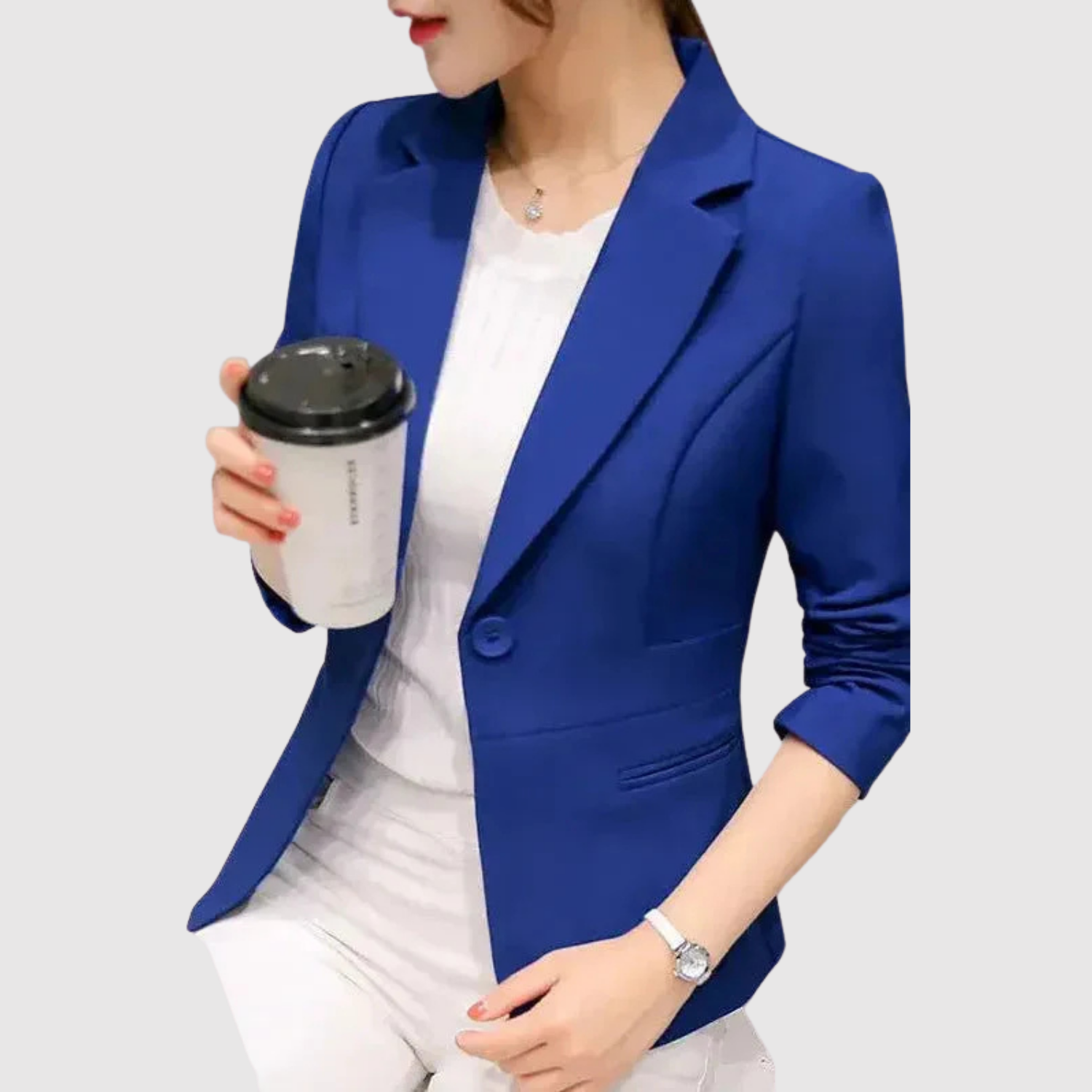 Silvie – Veste ajustée au style classique