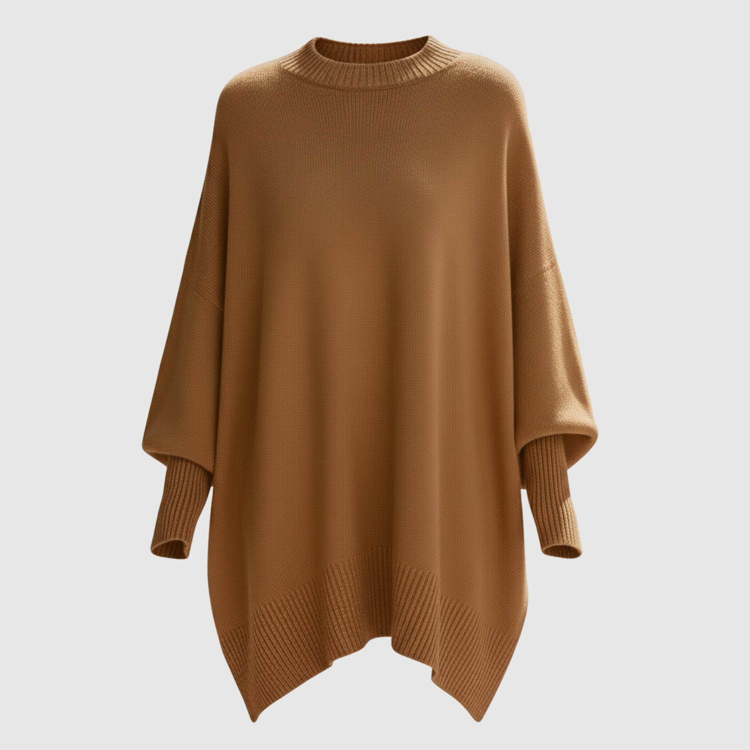 Amelia - Poncho tressé élégant avec une ligne moderne