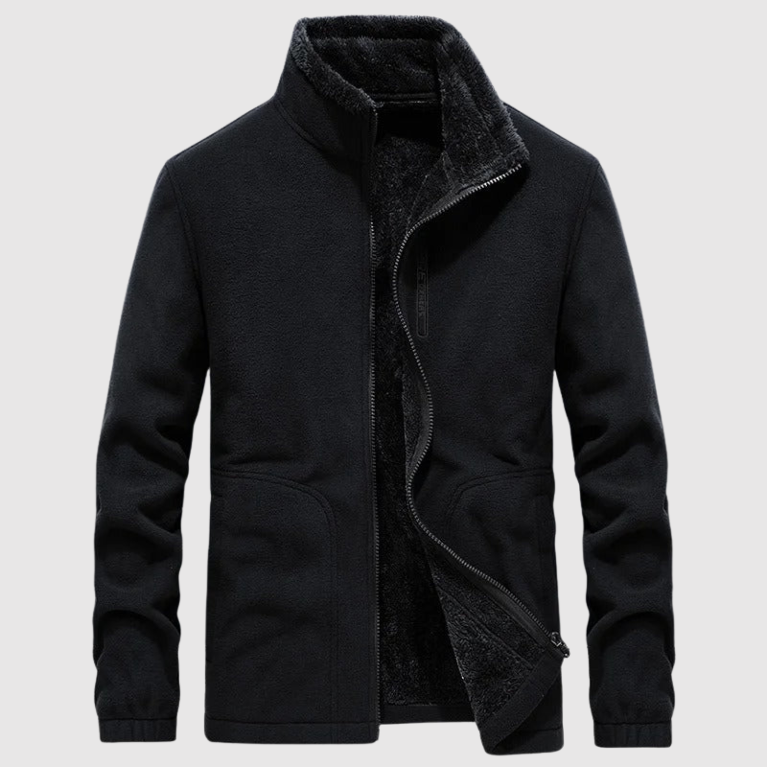 Marek – Veste d'hiver en velours avec doublure douce