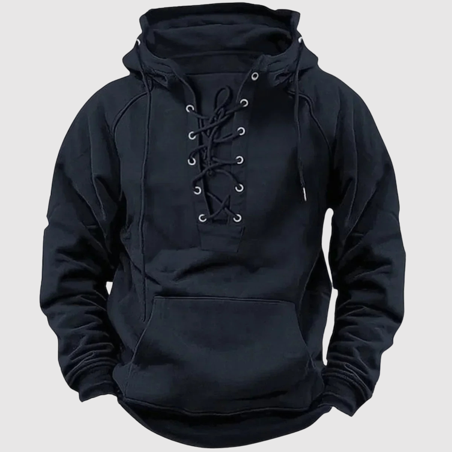 Daniel - Sweat à capuche avec détails en cordons pour hommes