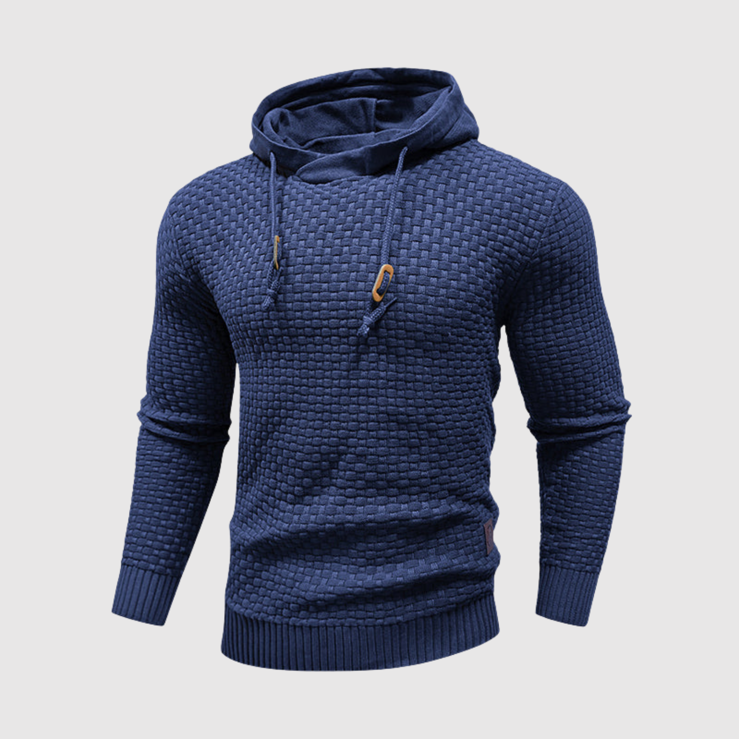 Daniel – Pull en tricot pour homme avec capuche et cordons