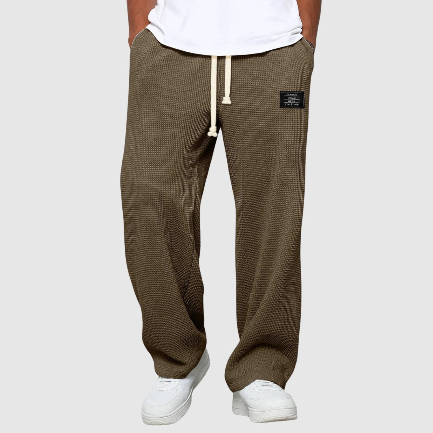 Mathis - Pantalons masculins décontractés à coupe large