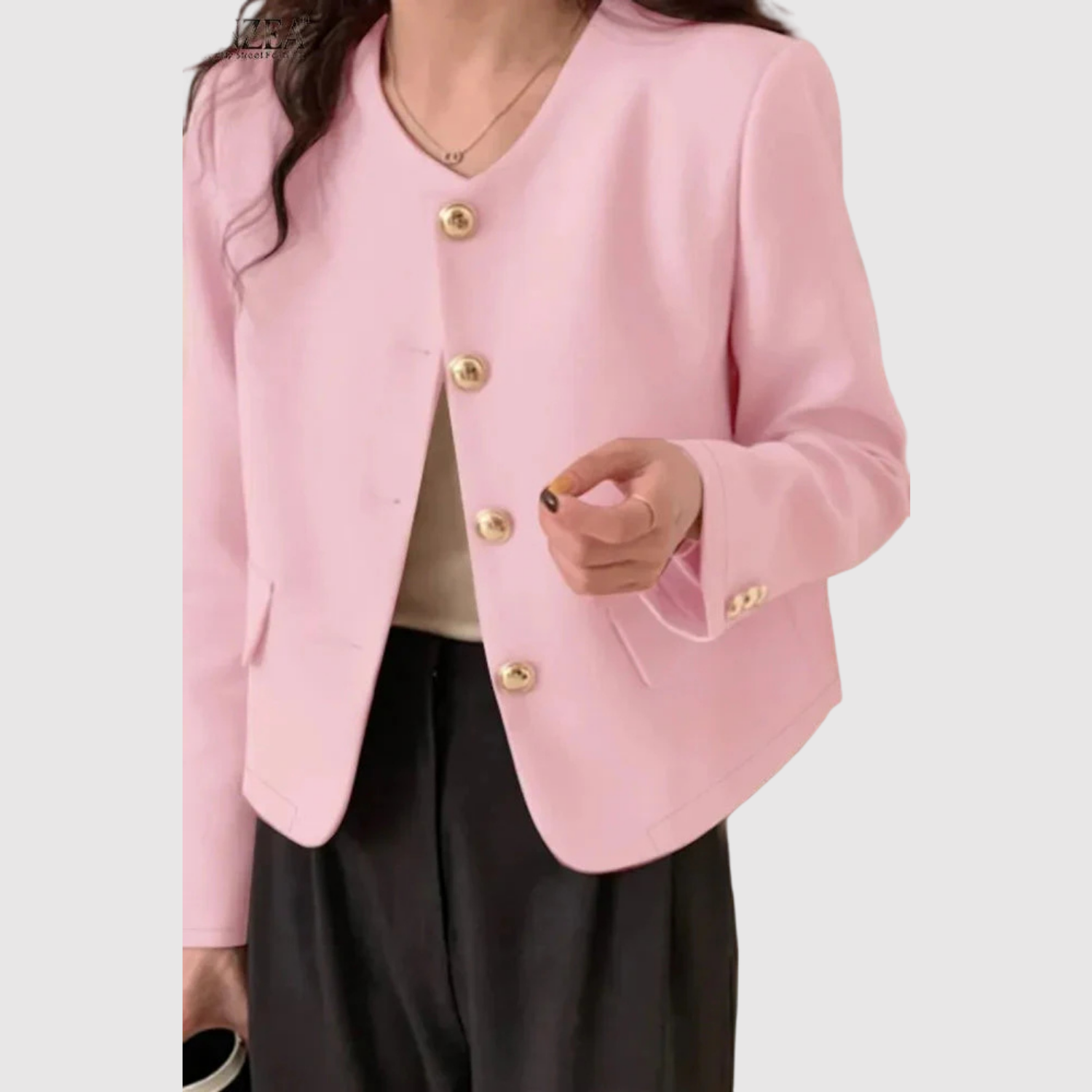 Silvie – Blazer court avec une élégance minimaliste