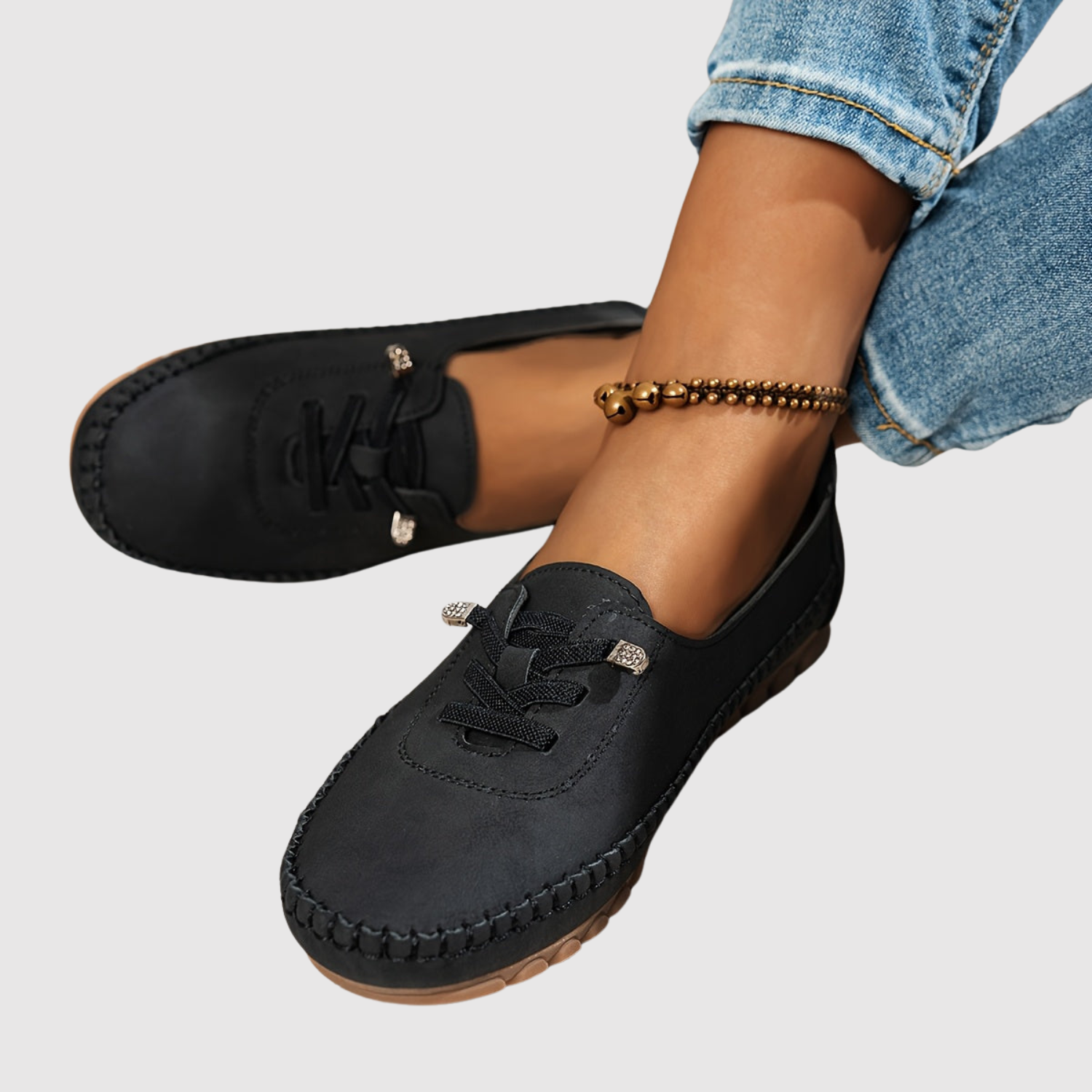 Clara - Mocassins confortables avec nœud