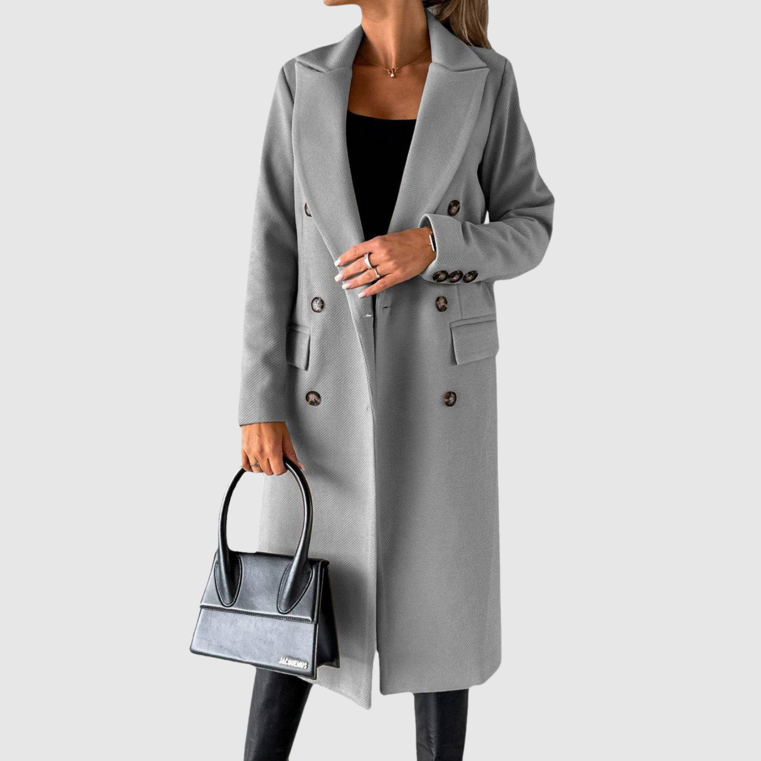 Jelena – Manteau long à la silhouette classique