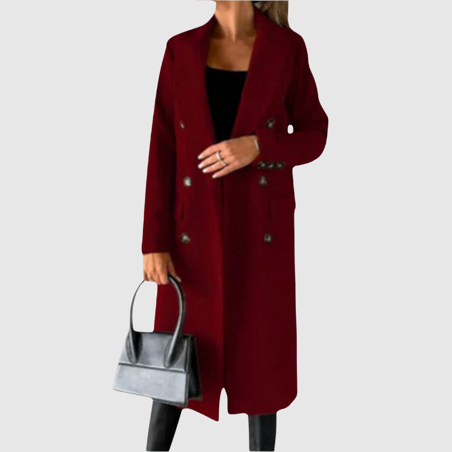 Jelena – Manteau long à la silhouette classique