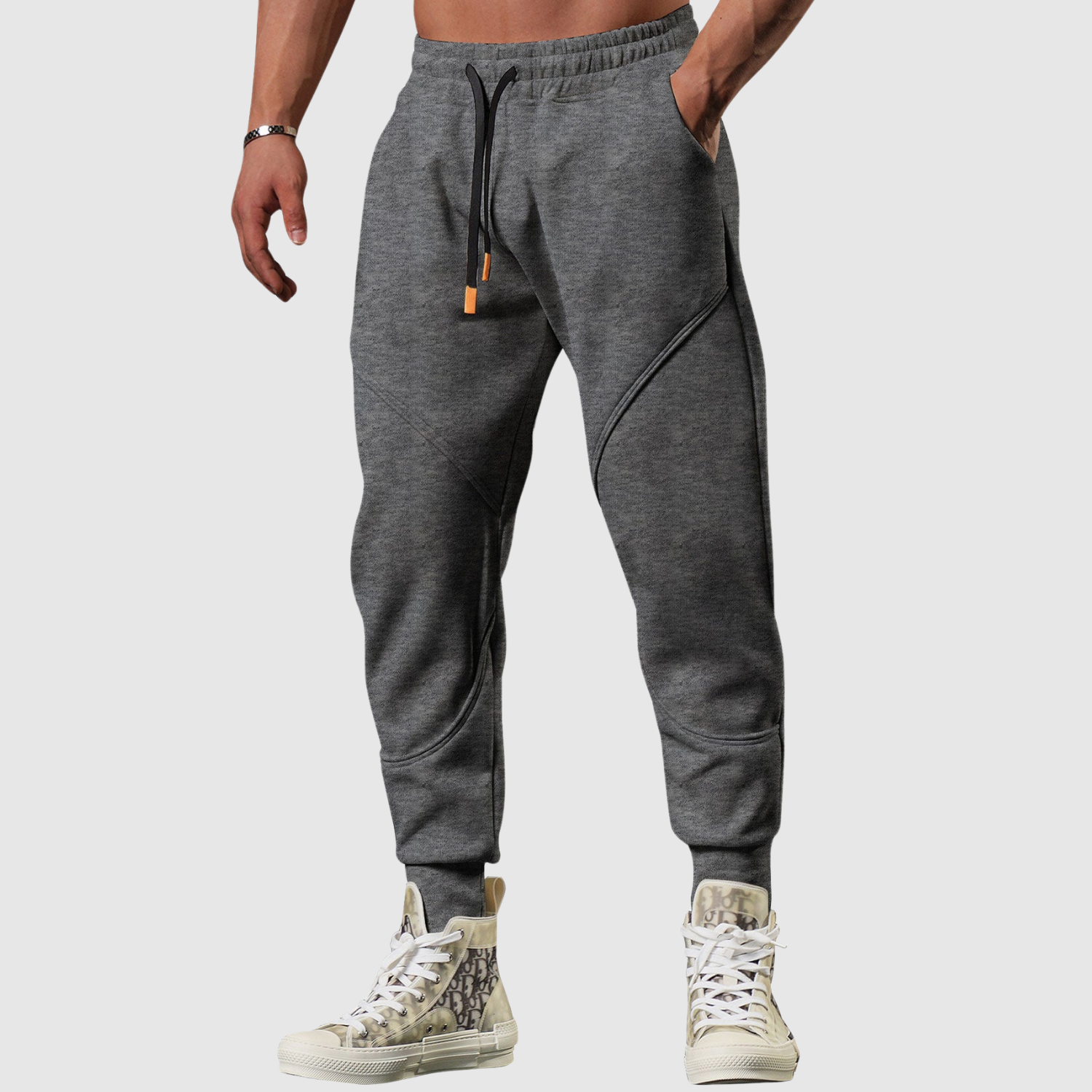 Mathis – Pantalons de sport slim fit au design moderne