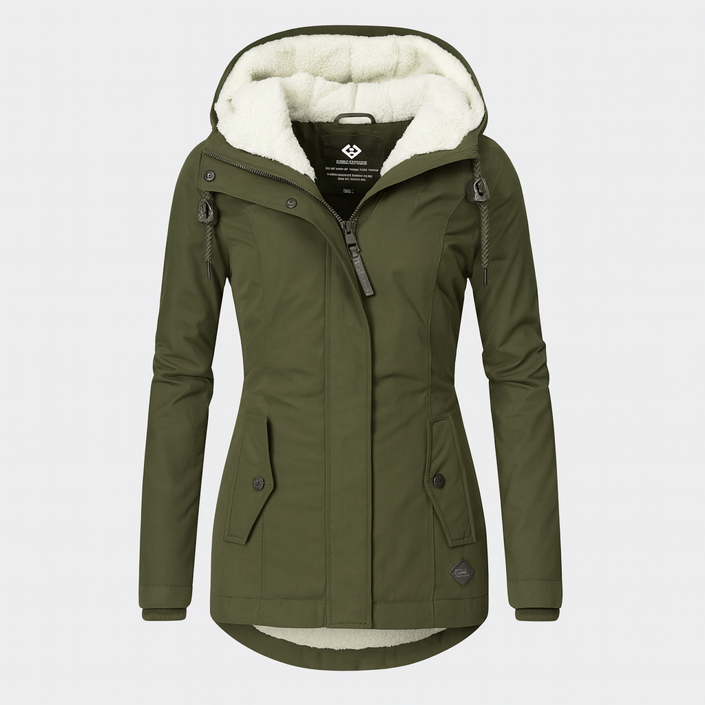 Jelena – Veste d'hiver avec capuche
