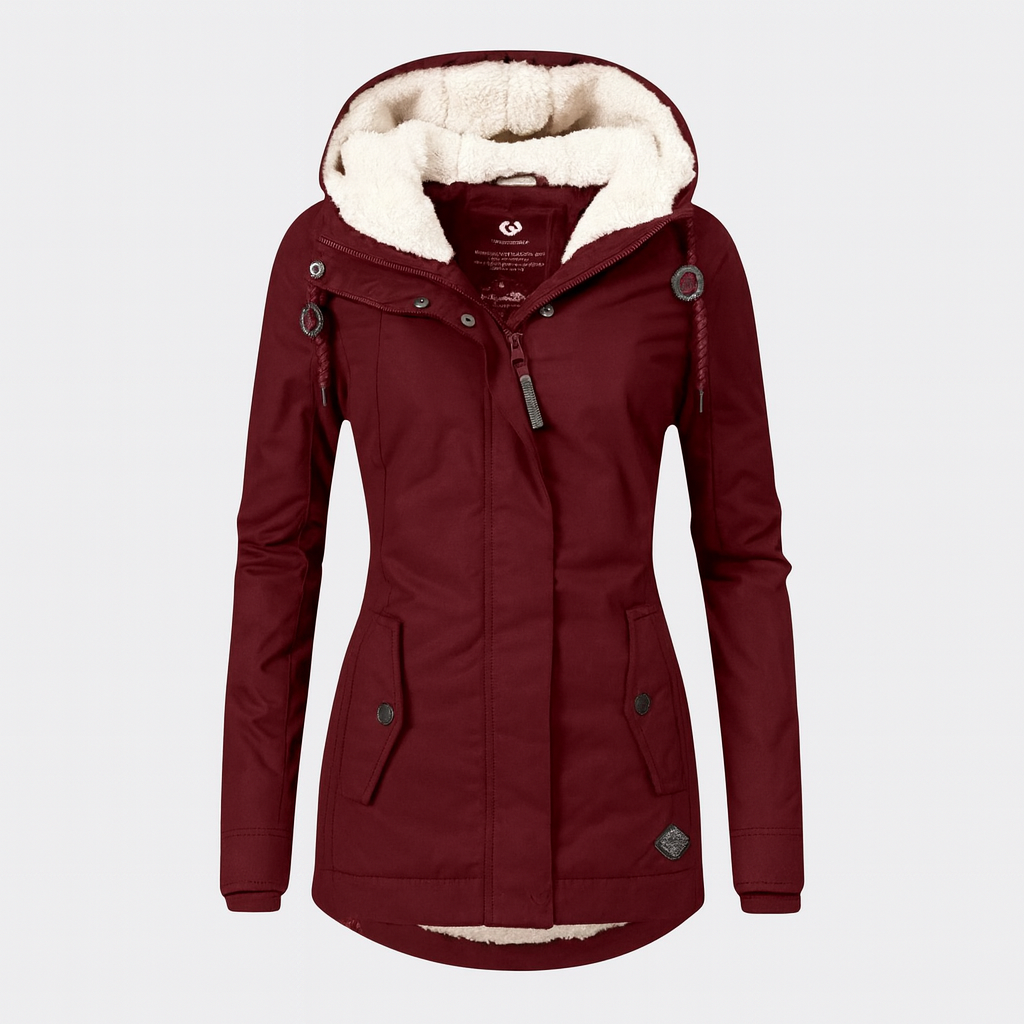 Jelena – Veste d'hiver avec capuche