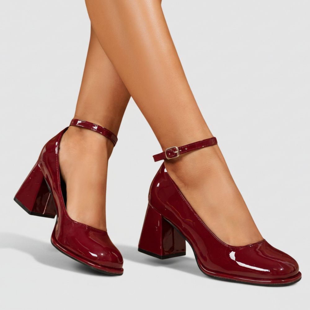 Magdalena – Escarpins élégants à talon avec sangle