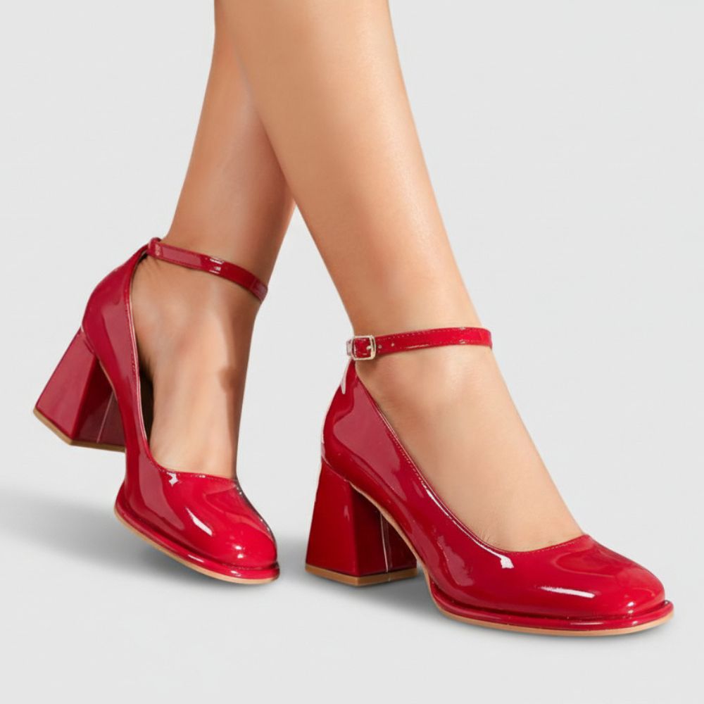 Magdalena – Escarpins élégants à talon avec sangle