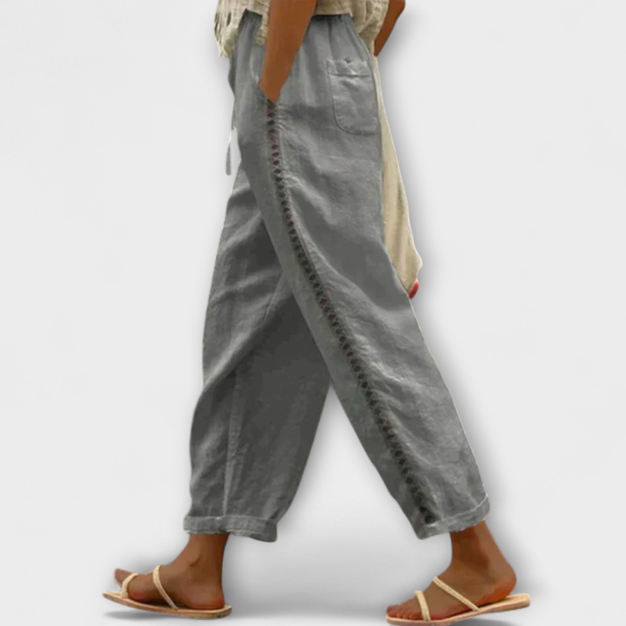 Mira - Pantalon en lin de haute qualité