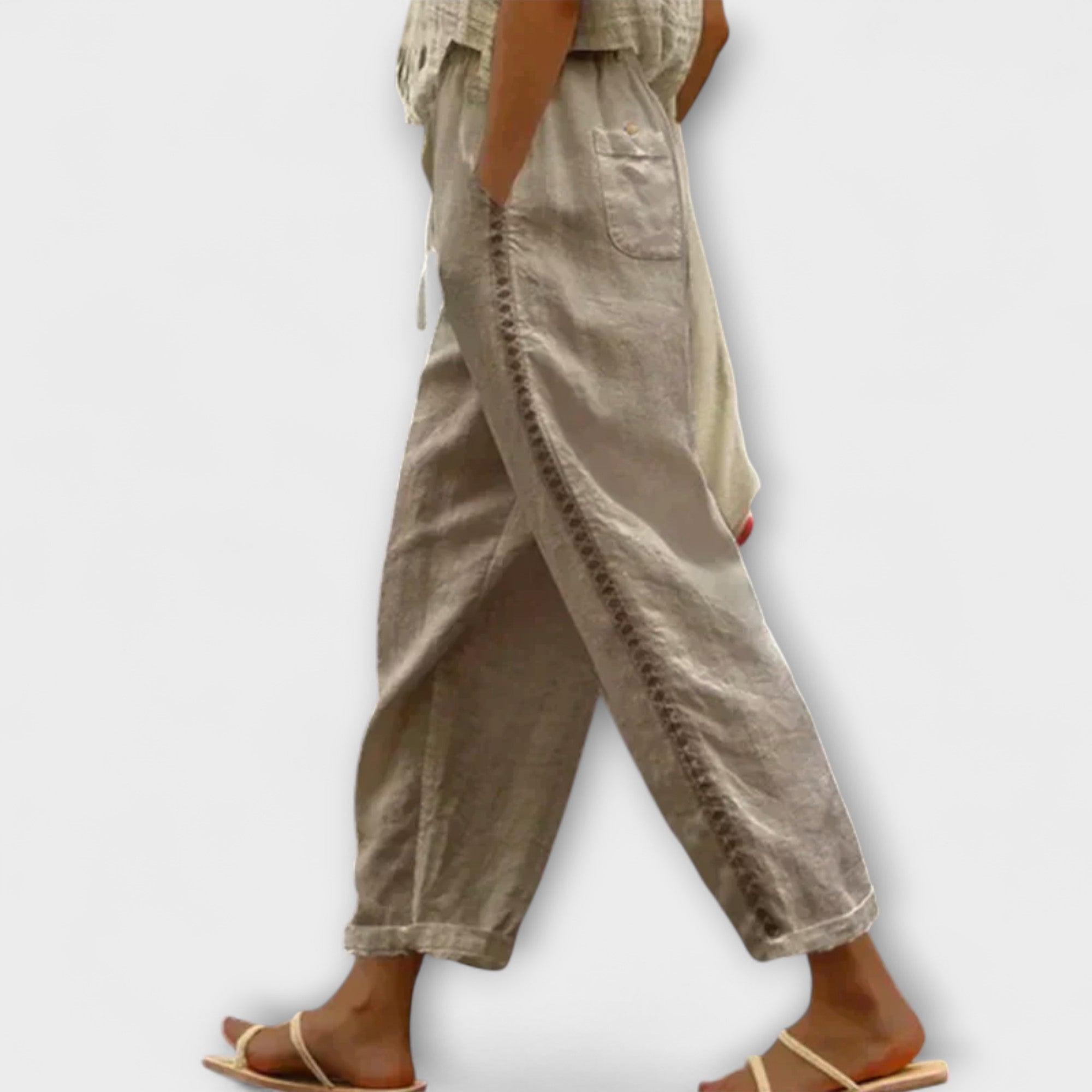 Mira - Pantalon en lin de haute qualité