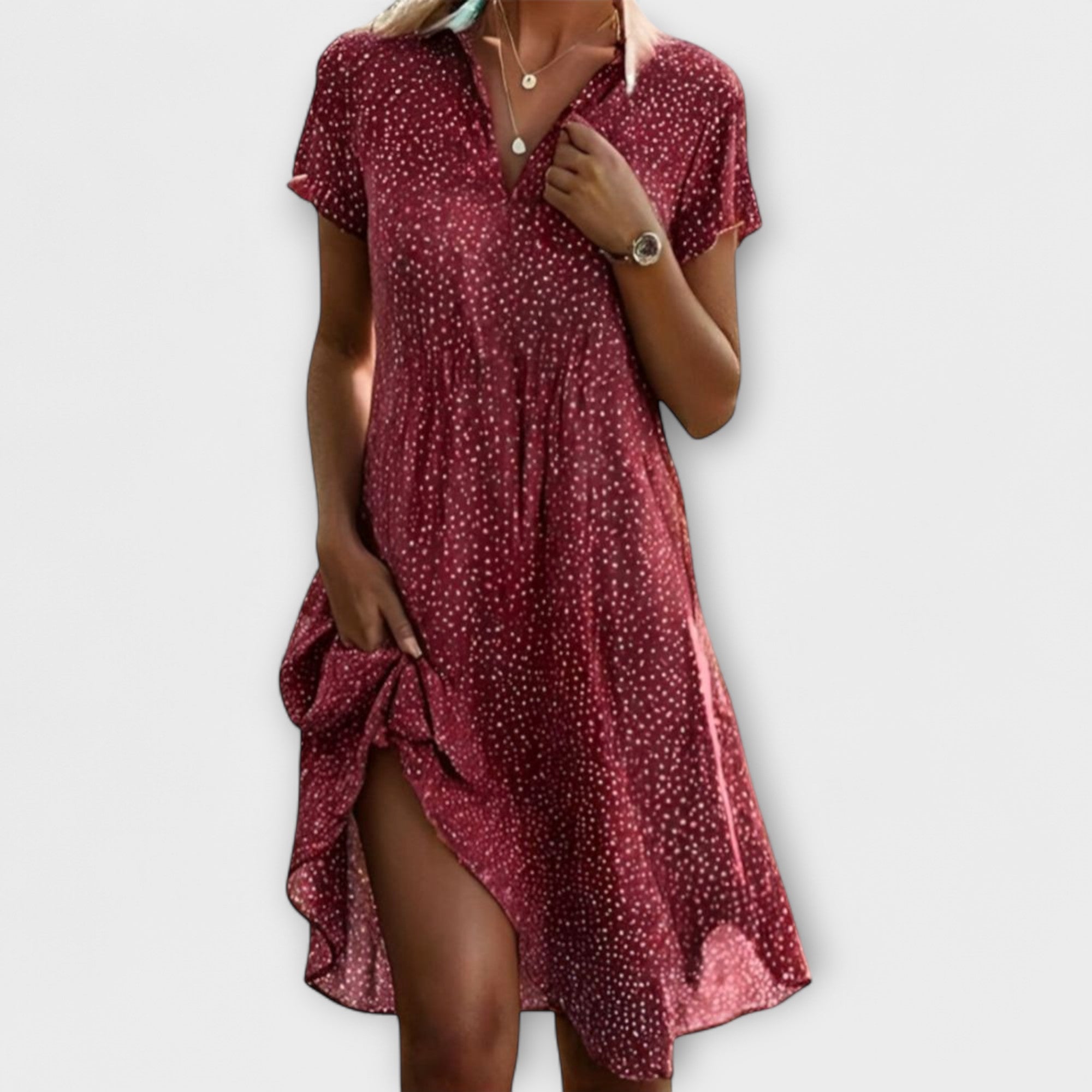 Léna - Robes d'été en tissu léger au style intemporel