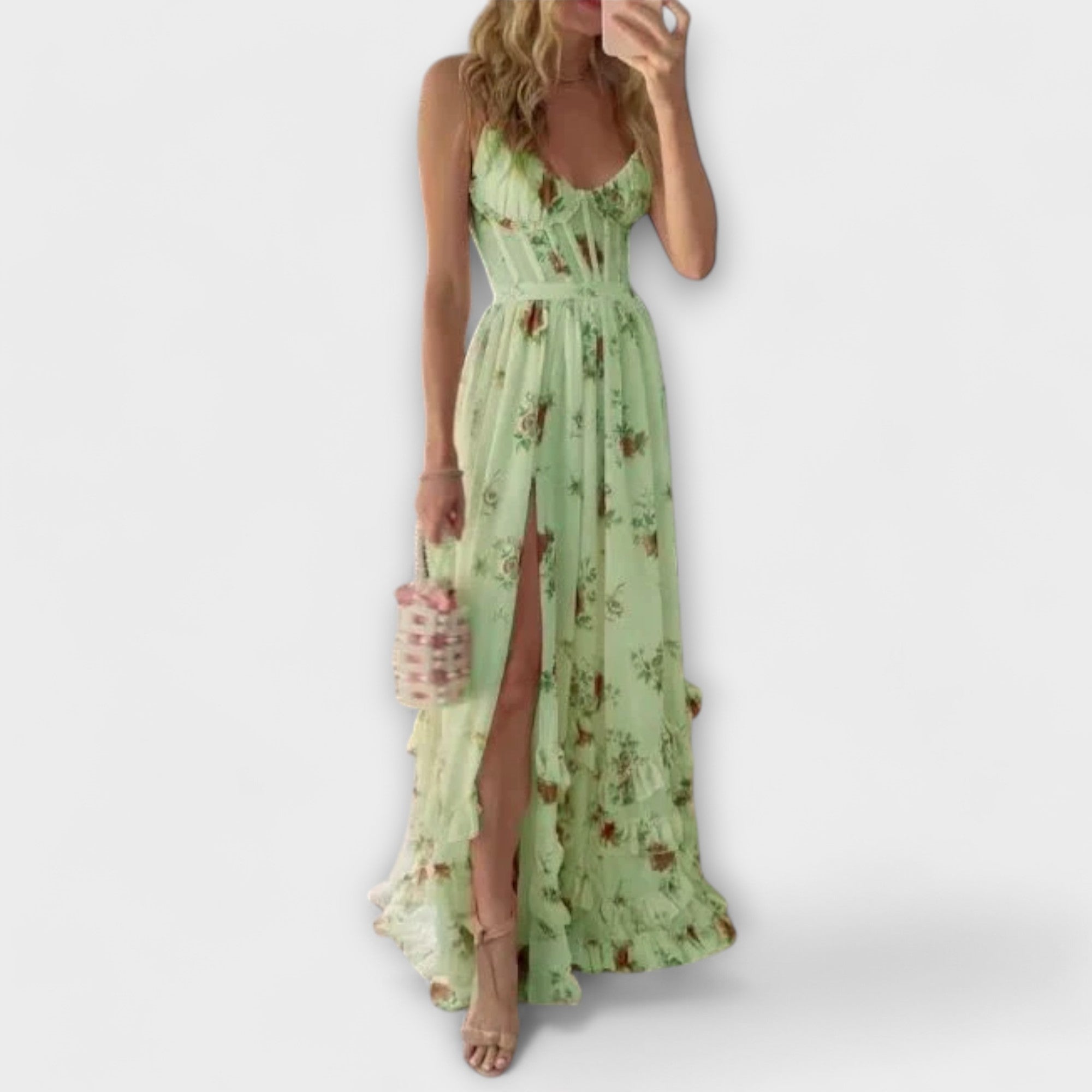 Léna - Robe à fleurs