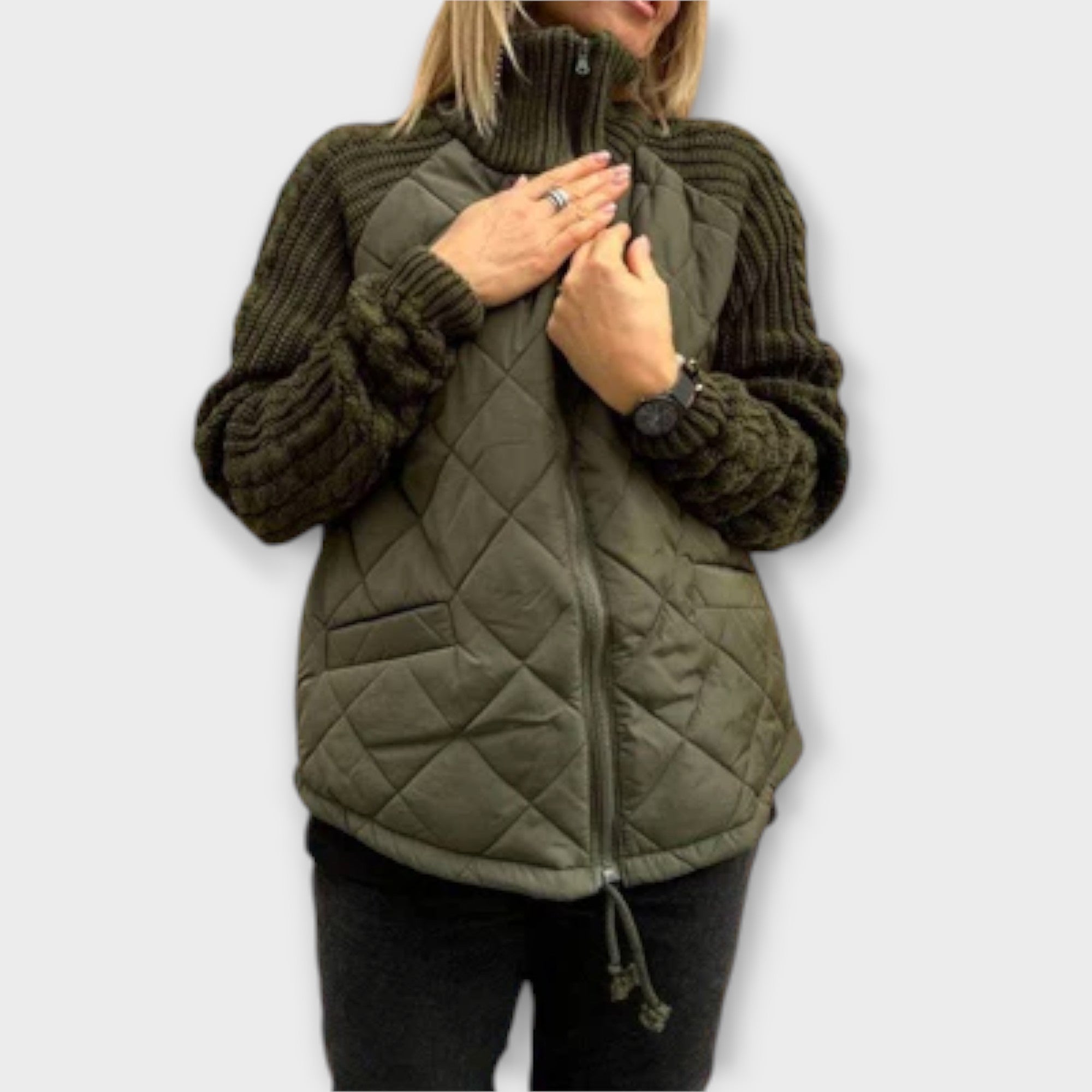 Jelena – Veste confortable au design matelassé