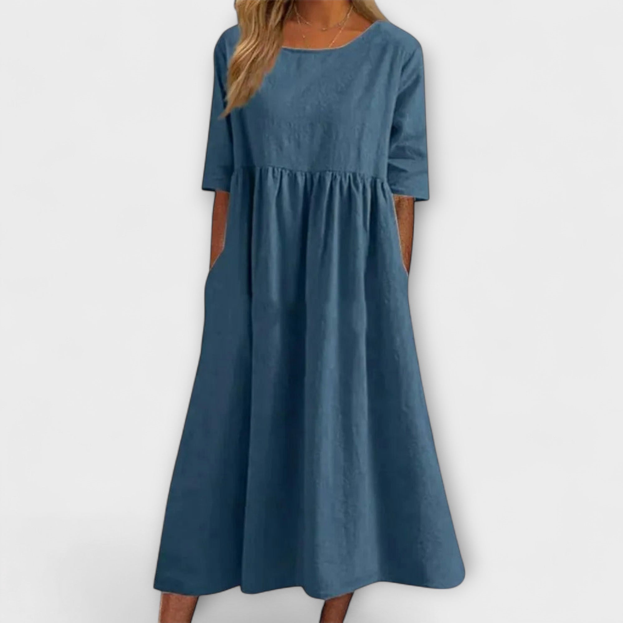 Léna - Robe à coupe décontractée et flatteuse