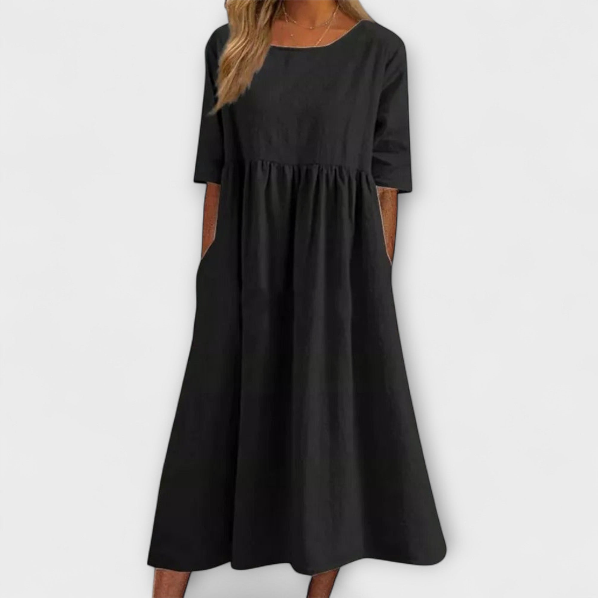 Léna - Robe à coupe décontractée et flatteuse