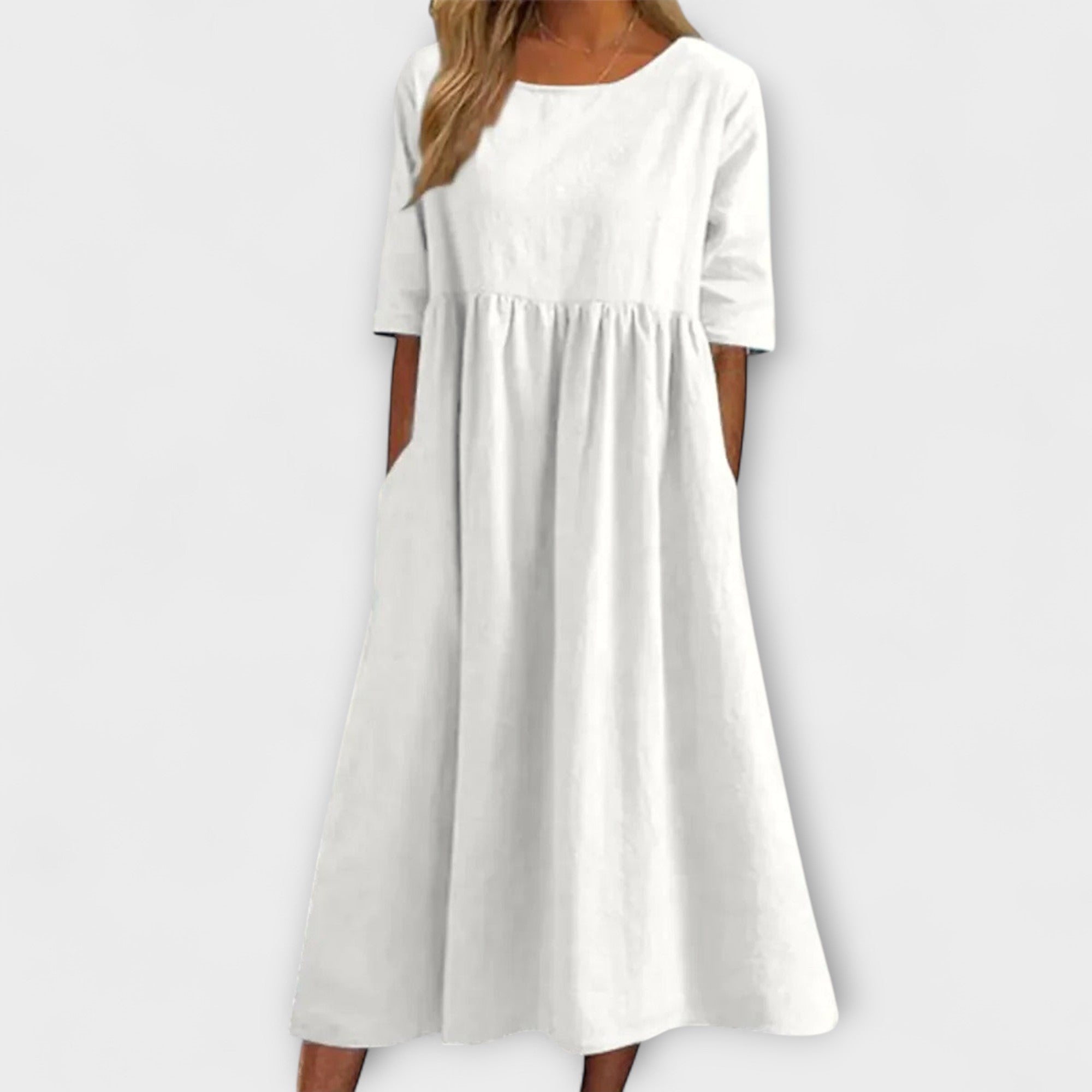 Léna - Robe à coupe décontractée et flatteuse